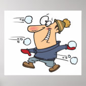 Snowball Fight Poster (Voorkant)