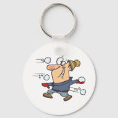 Snowball Fight Sleutelhanger (Voorkant)