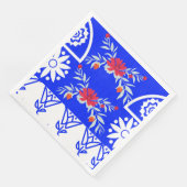 Snowball Florah Napkin Design Servet (Hoek)