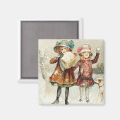 Snowball Girls  Magnet (Voorkant / Achterkant)