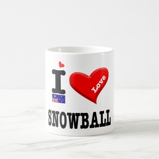 SNOWBALL - I Love - Koffiemok (Center)