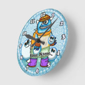 Snowball Monster Ronde Klok (Hoek)