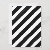 Snowball party verjaardagsuitnodiging kaart (Achterkant)