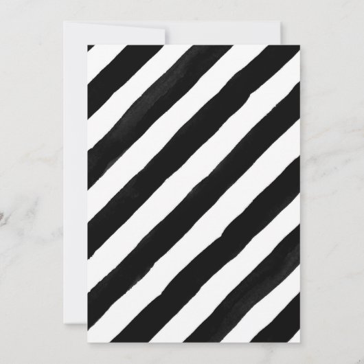 Snowball party verjaardagsuitnodiging kaart (Achterkant)