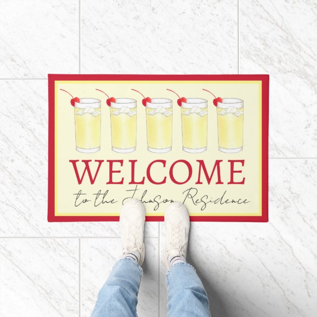 Snowball Snow Ball British kerstcocktail Deurmat (Binnen)