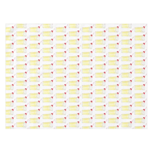 Snowball Snow Ball British kerstcocktail Tafelkleed (Voorkant (Horizontaal))