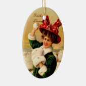 Snowball Toss Ornament (Rechts)