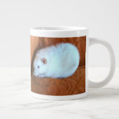 Snowball White Rat Mok (Rechts)