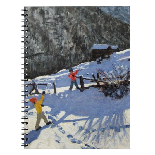 Snowballers Zermatt Notitieboek (Voorkant)