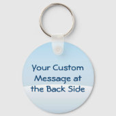 Snowballing Penguins Sleutelhanger (Achterkant)