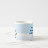 Snowballing pinguïns espresso kop (Voorkant)