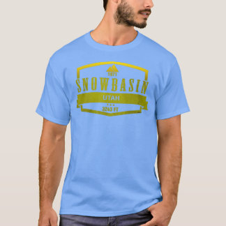 Snowbasin Ski Resort Utah T-shirt