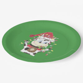 Snowbell & de Kerstlichten groenboek borden Papieren Bordje