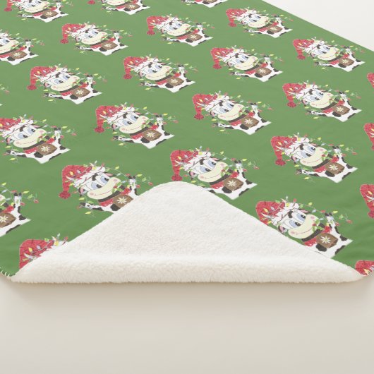 Snowbell en het kerstlicht Sherpa deken (3/4)