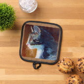 Snowbell in de zon, Oven Mitts & Pot Houders (Top down)