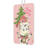 Snowbell versiert haar kerstboom luchtverfrisser (Links)