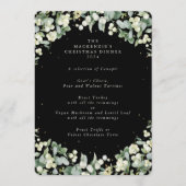 Snowberry+Eucalyptus Kerstdiner 4 gangen Menu (Voorkant)