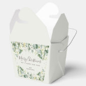 Snowberry + Eucalyptus Kerstfeestdag feestforel Bedankdoosjes (Geopend)