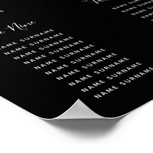 Snowberry kerstfeestdag feestdag poster (Hoek)