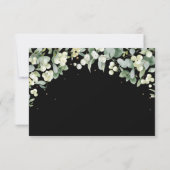 Snowberry Kerstfeestdag Flat Dank je Bedankkaart (Achterkant)