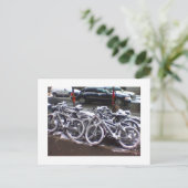 Snowbikes Briefkaart (Staand voorkant)