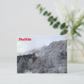 Snowbird Briefkaart (Staand voorkant)