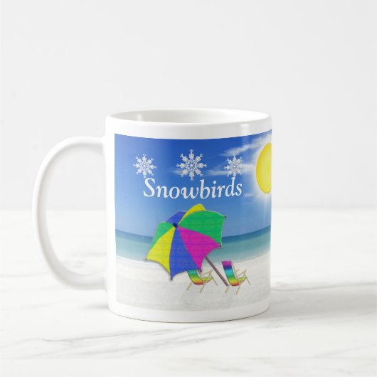 Snowbird Gifts, Beach Thmed Mokken (Links)