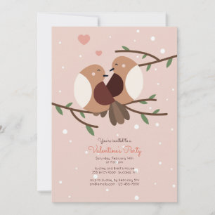 Snowbird Invitation Kaart