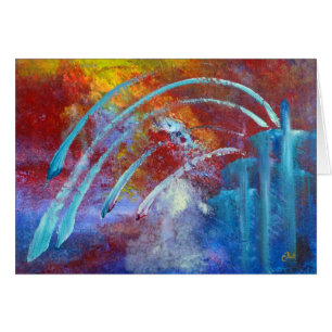 "Snowbird"-kunstkaart