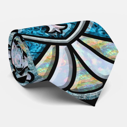 Snowbird Medallion Stropdas (Opgerold)