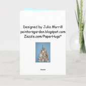 Snowbird SeaShell Kaart (Achterkant)