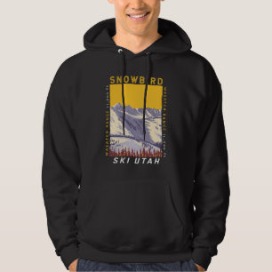 Snowbird Ski Area Winter Utah  Hoodie
