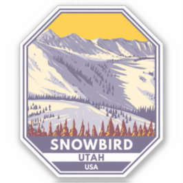 Snowbird Ski Area Winter Utah Sticker