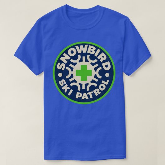 Snowbird Ski Patrol T-shirt (Design voorkant)