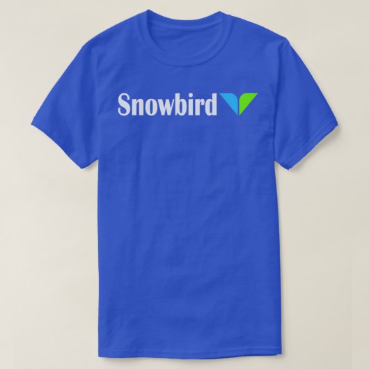 Snowbird Ski Resort Utah 1 T-shirt (Design voorkant)