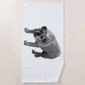 Snowbird Stippen Handdoek (Voorkant)