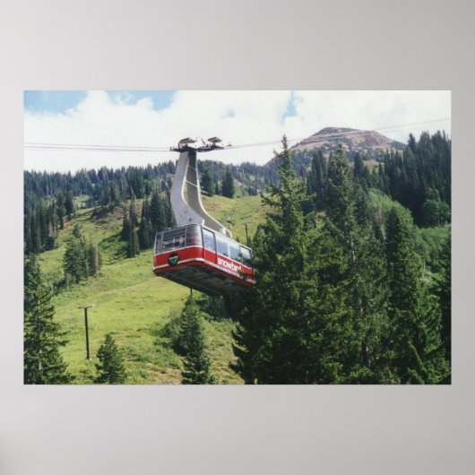 Snowbird Tram Poster (Voorkant)