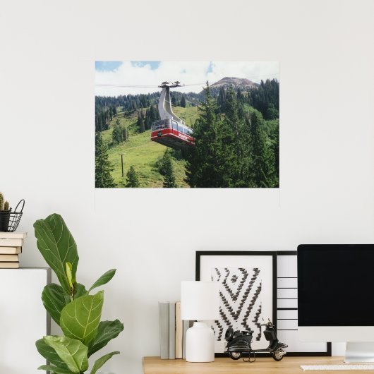 Snowbird Tram Poster (Thuiskantoor)