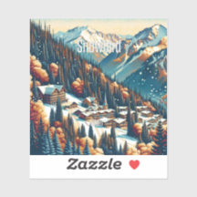 Snowbird Utah 3 inch Vinyl Sticker