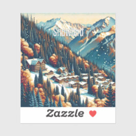 Snowbird Utah 3 inch Vinyl Sticker