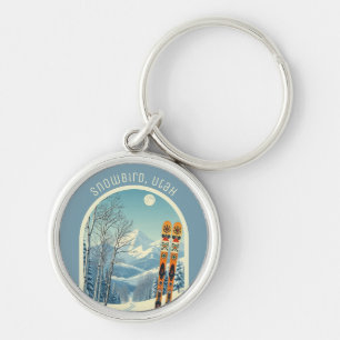 Snowbird Utah Rocky Mountains ski souvenir Sleutelhanger