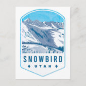 Snowbird Utah Ski Badge Briefkaart (Voorkant)