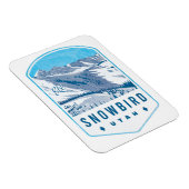 Snowbird Utah Ski Badge Magneet (Rechterzijde)