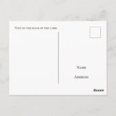 Snowbird Utah ski vakantie blauw Briefkaart (Achterkant)