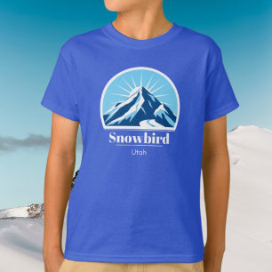 Snowbird Utah ski vakantie kleding kinder T-shirt