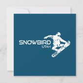 Snowbird Utah Snowboarder (Voorkant)