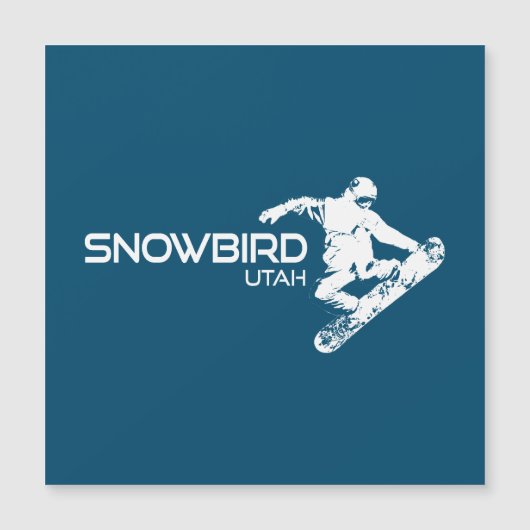 Snowbird Utah Snowboarder (Voorkant)
