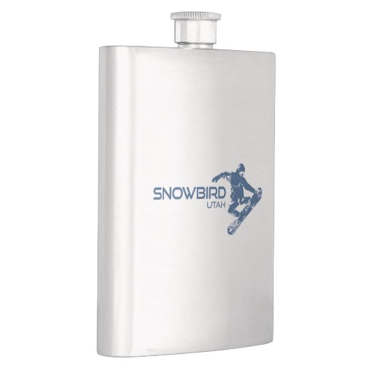 Snowbird Utah Snowboarder Flacon (Rechts)
