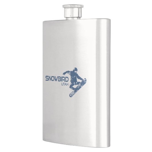 Snowbird Utah Snowboarder Flacon (Links)