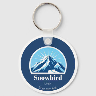 Snowbird Utah USA cadeau souvenir Sleutelhanger